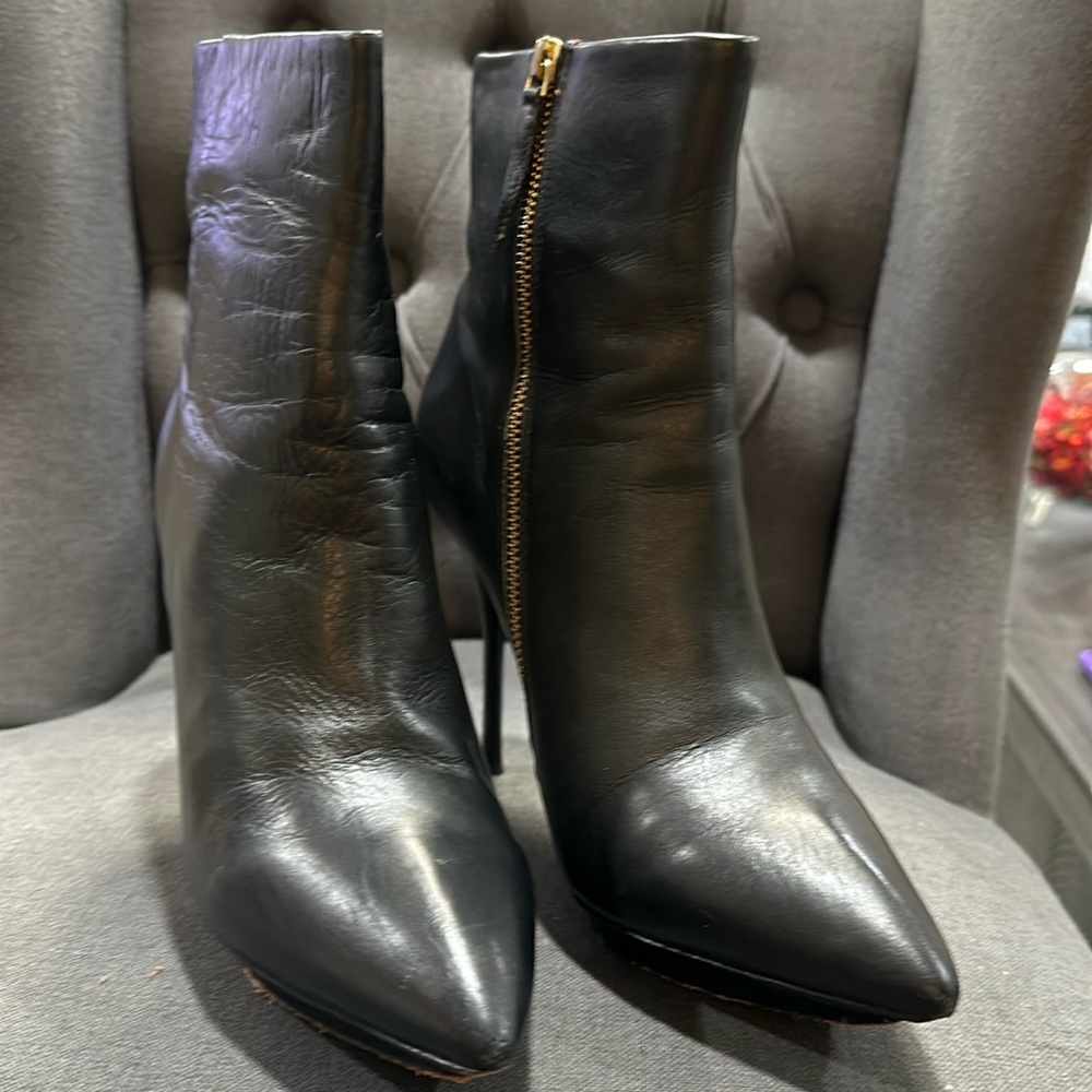 Charles Jordan Platform Booties -9